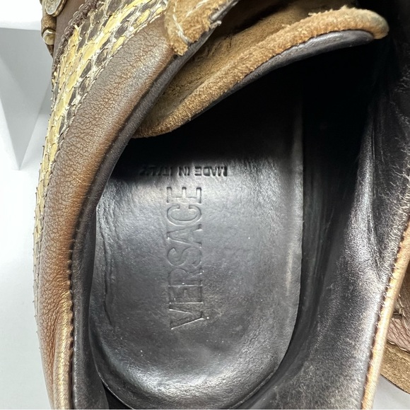 VERSACE PYTHON SNEAKERS - Picture 9 of 12